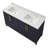 Keiera 60" Double Bathroom Vanity with Engineered Stone Top-1302237694