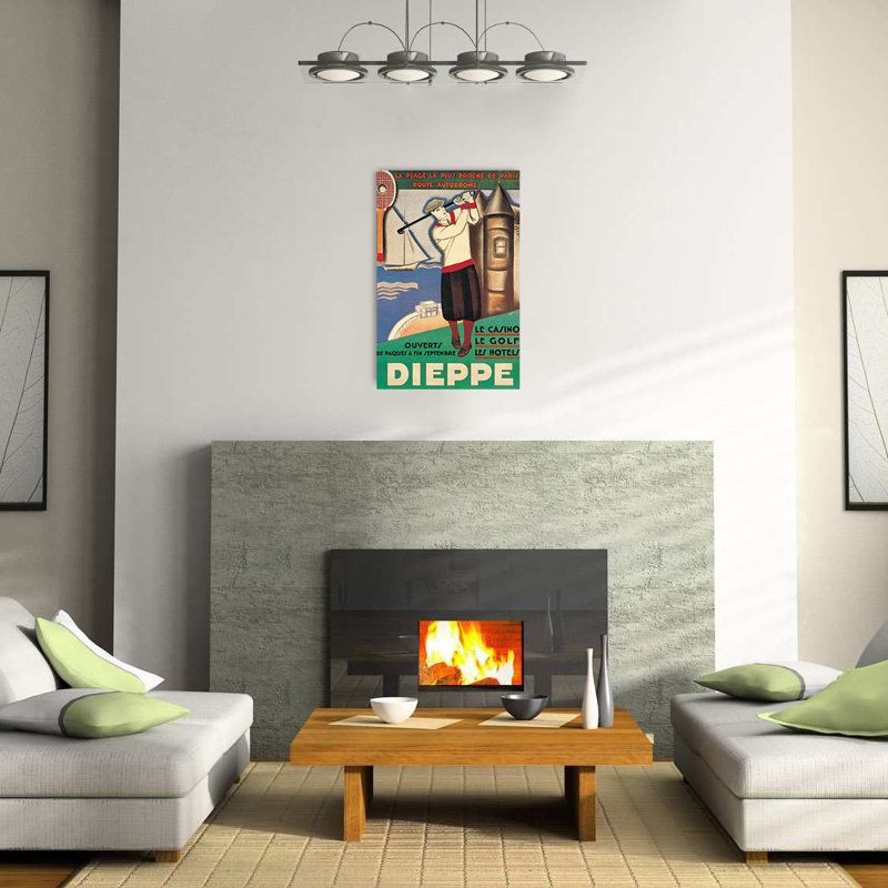 Dieppe - No Frame Print on Wood