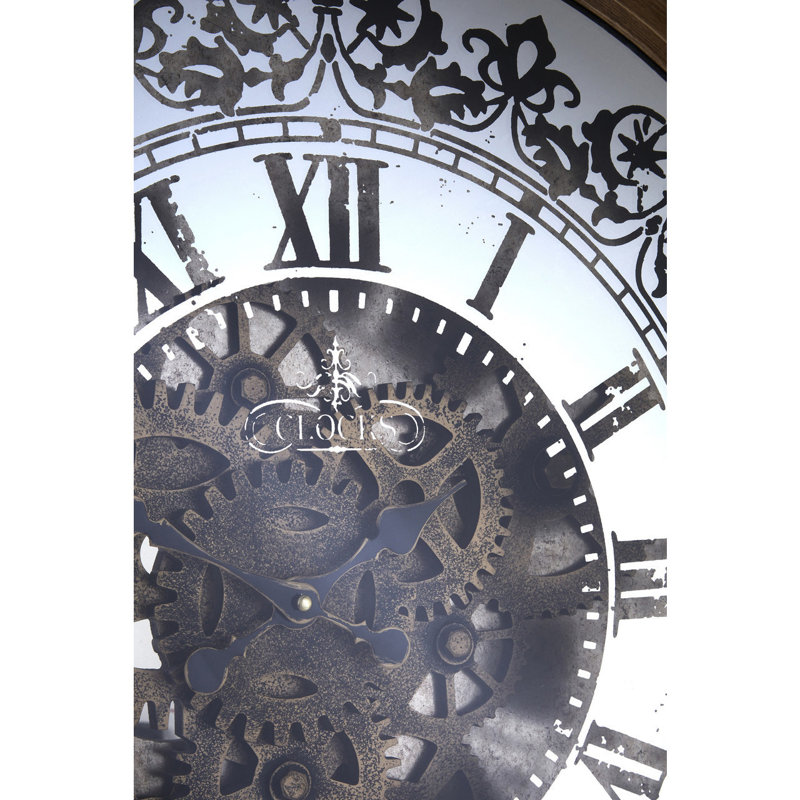 Portland Metal Wall Clock