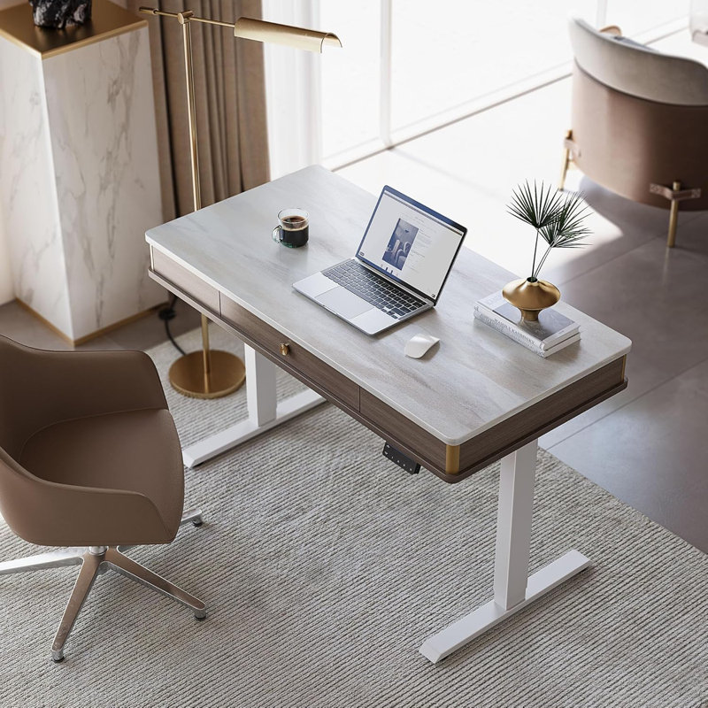 Bureau debout à hauteur réglable Carrara