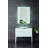 Tiffany 35.3 " W Wall Mounted Wall Mounted Single Double Single Vanity Bathroom Vanity With Glass Top