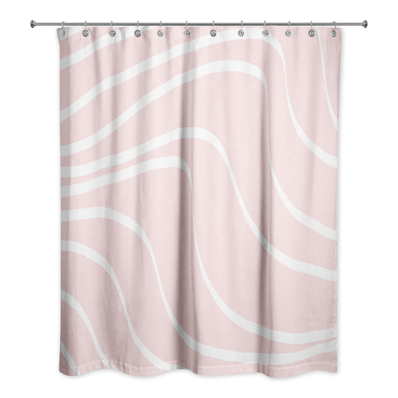 Rideau de douche Stonybrook, Rose
