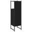 Bathroom Cabinet Oak 33 X 33 X 120.5 Cm Engineered Wood