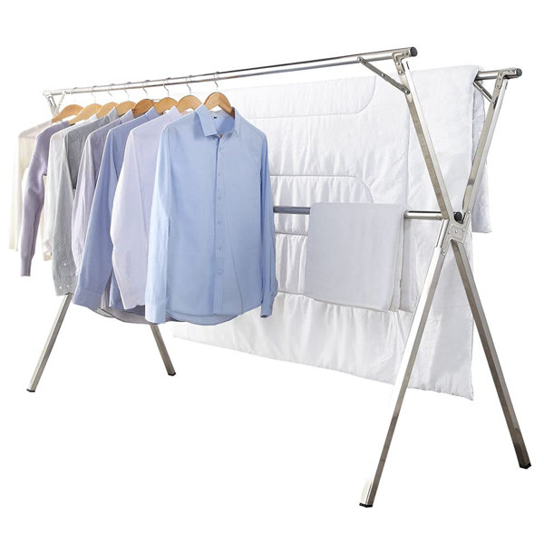 Rebrilliant Laundry Folding Drying Rack | Wayfair.co.uk