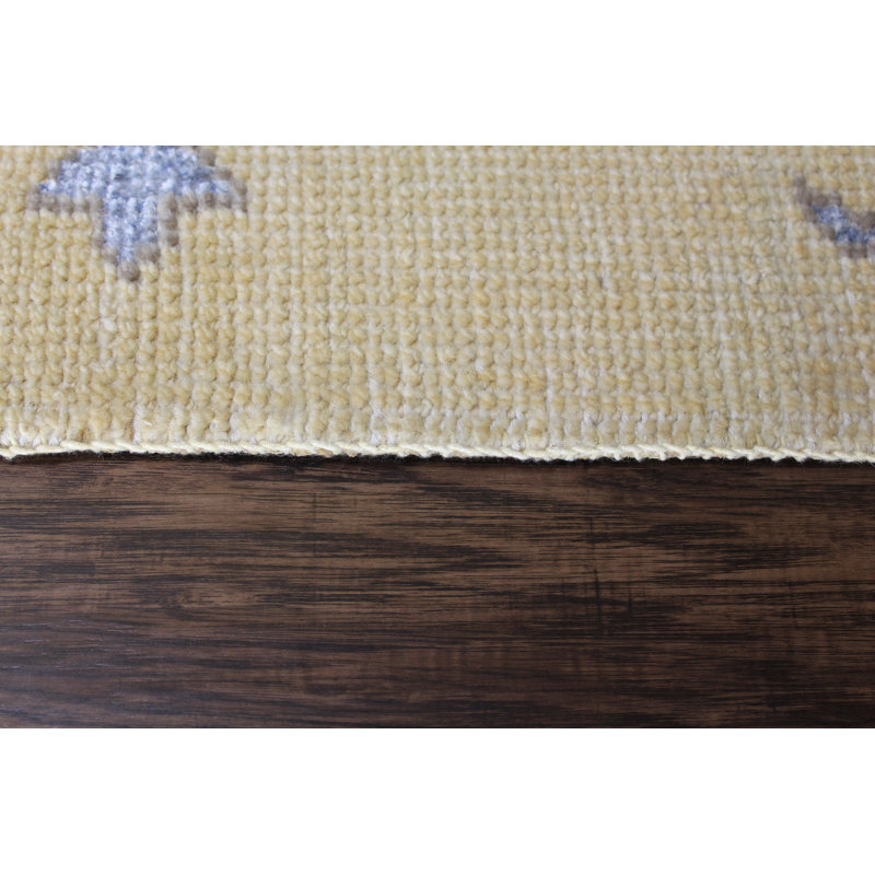 Donail Wool Oriental Indoor Rug, Rectangle 9' x 12'