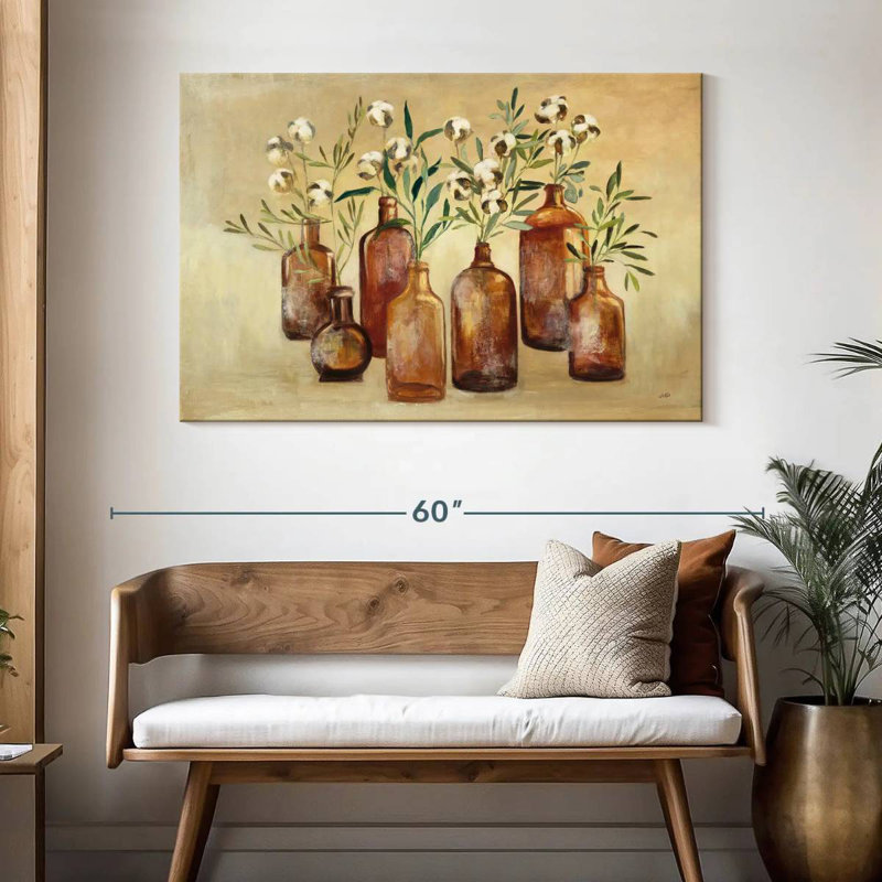 Harnek, coton, nature morte I, H 32 po x l 48 po