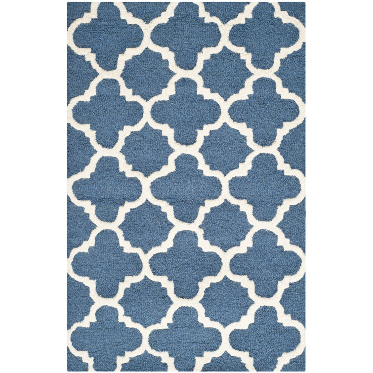 Cannen Hand Tufted Wool Geometric Rug