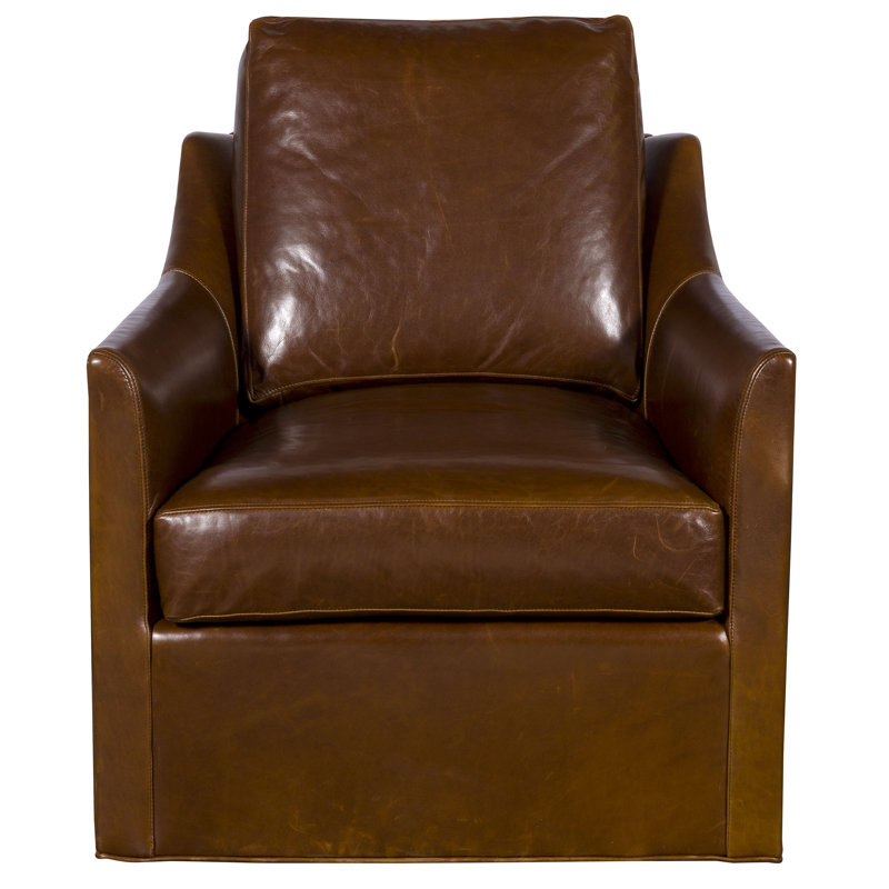 Newlin Swivel Armchair, Ziggy Dune