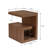 Harmond End Table - Walnut Finish-611559771