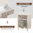 Loftis 18.4" W Carved Nightstand with Soft-Close Drawer and Cabinet-955483190