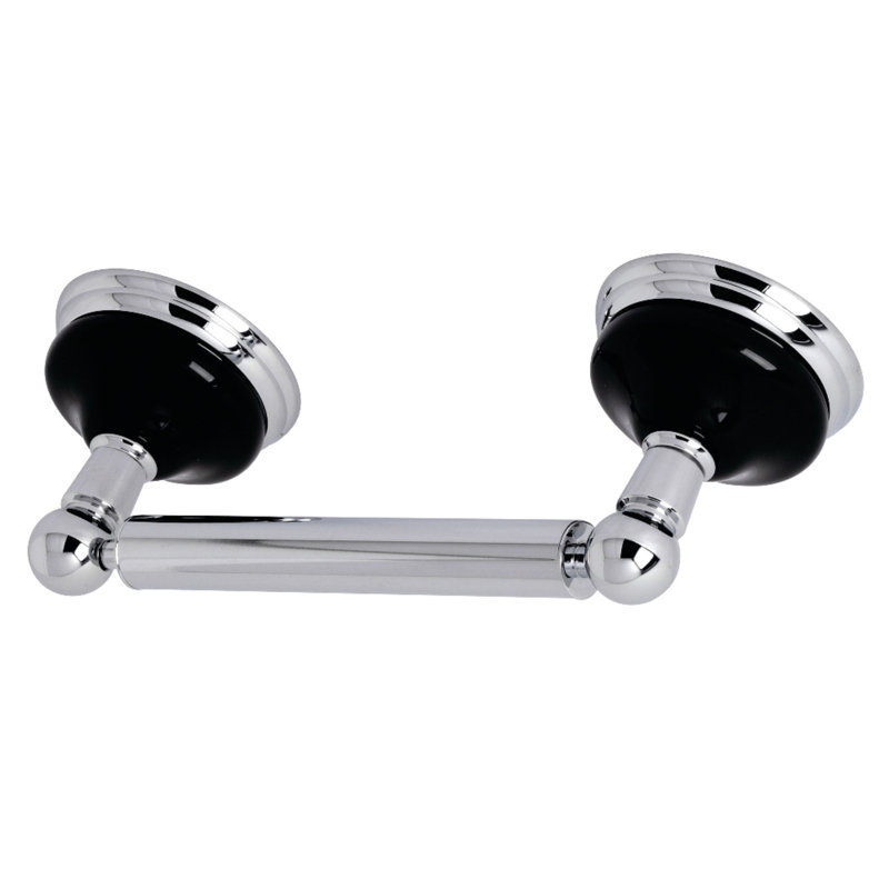 Kingston Brass Water Onyx Toilet Paper Holder, Polished Chrome