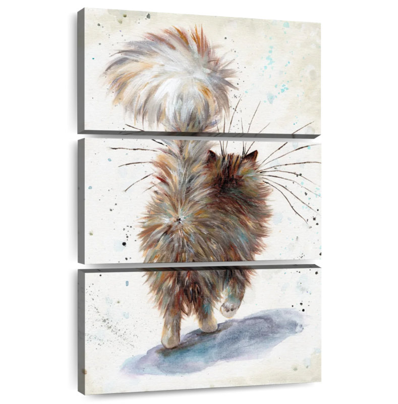 Fluffy Butt, 45" H x 28" W