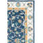 Tapis bleu / ivoire / jaune en laine touffeté à la main Rosalna-567694560