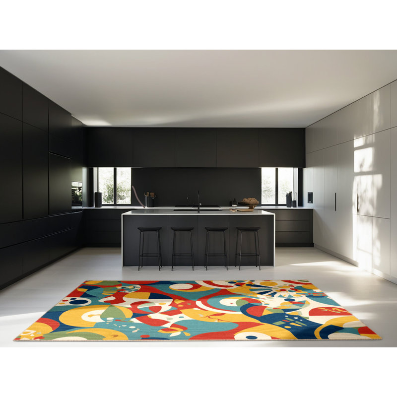 Bold Sparkle Rug, Rectangle 6' x 9'