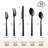 30 Piece 18/10 Stainless Steel Flatware Set, Silverware Sets Service For 6