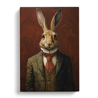 Hare Minimalism - No Frame Print