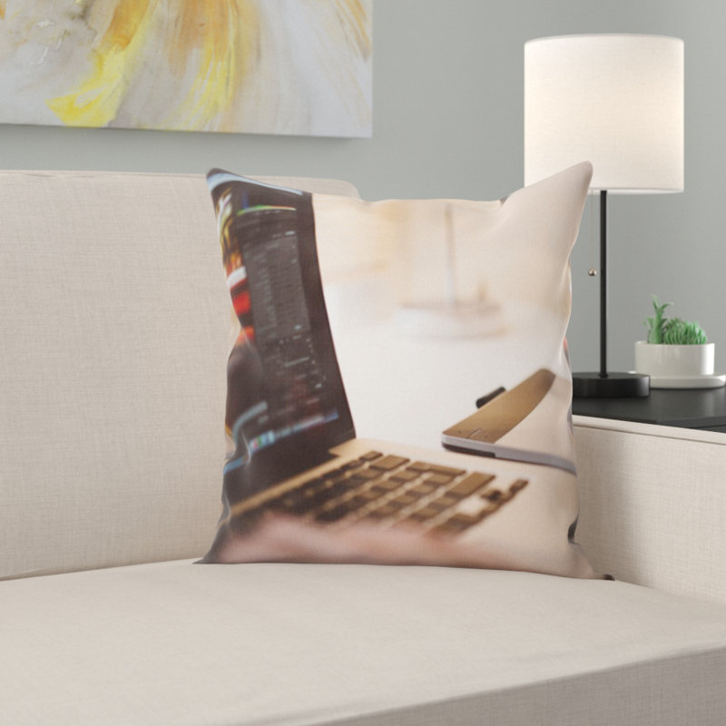 Coussin décoratif computer