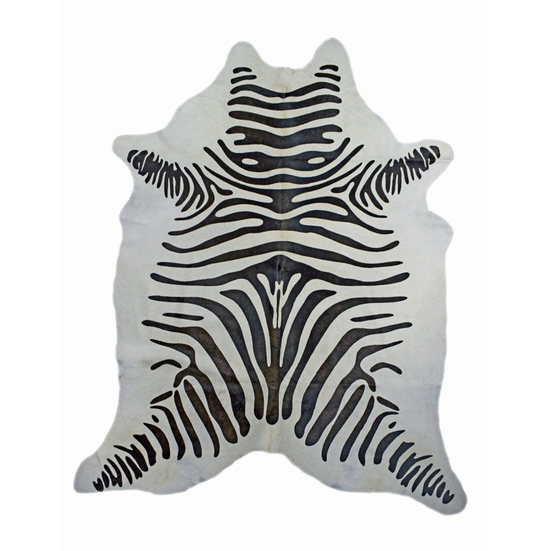 Designer Cowhide Animal Print Area Rug