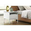 York Nightstand with 1 Drawer and Open Compartment