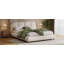 Lit tapissier en lin Linden-1482999766