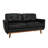 65" Polyester Upholstered Square Arm Loveseat-671078551
