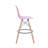 Azanae 27.6" Bar Stool with Wooden Legs-946328713