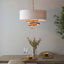 Nashoba 3-Light Drum Chandelier
