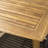 Pilger 6 - Person Acacia Solid Wood Patio Dining Set Rectangular Table