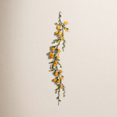60'' in. Faux Lemon Garland