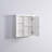 20.46x5.58x20 Inch Bathroom Cabinet With Door, White , Enticing Style, Waterproof , Easy Assembly, Adjustable Shelf, Ideal Over Toilet Storage For Bathroom, Office, Kitchen, Bedroom Alluring Design,