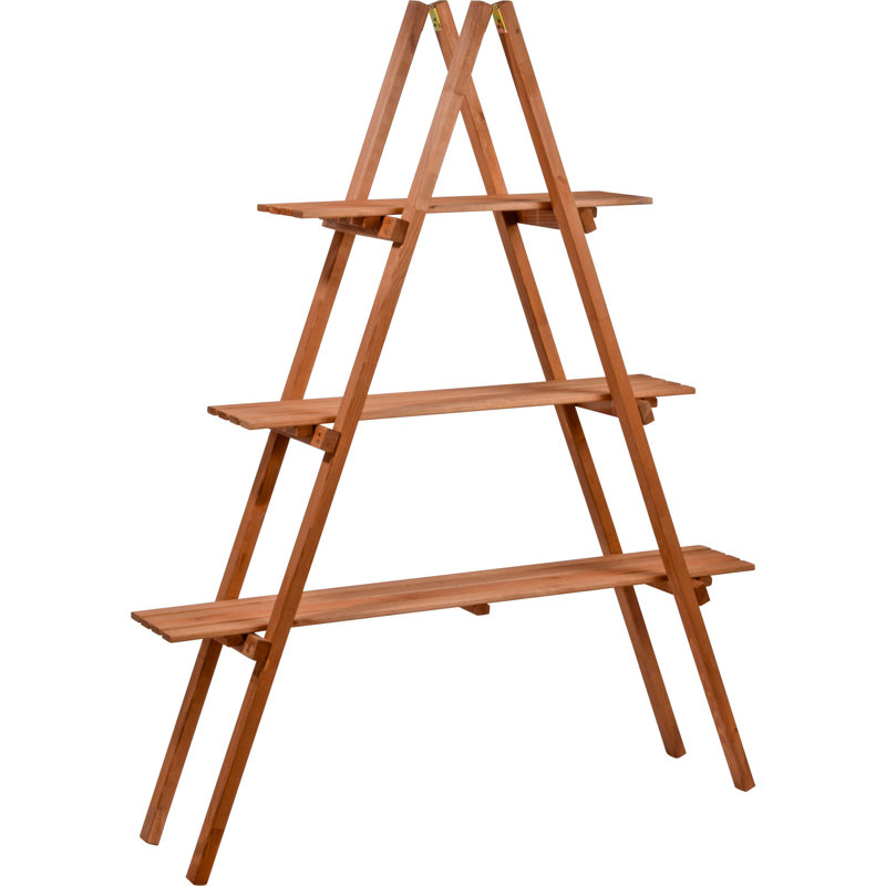 Amauria Wood Weather Resistant Plant Stand