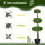 Topiaire de buis artificiel en pot