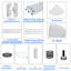  Tablette de coin en métal pour tablette de salle de bain-1009972603