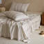 Housse de couette 100% lin rayée-137643041-137643042