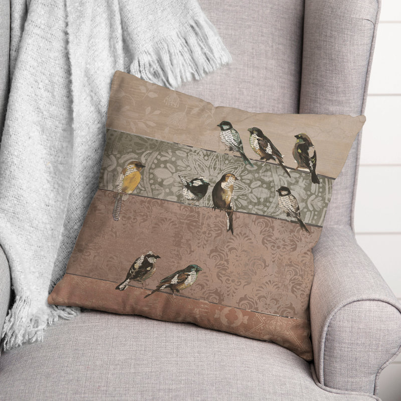  Polyester Throw Square Pillow Cover & Insert