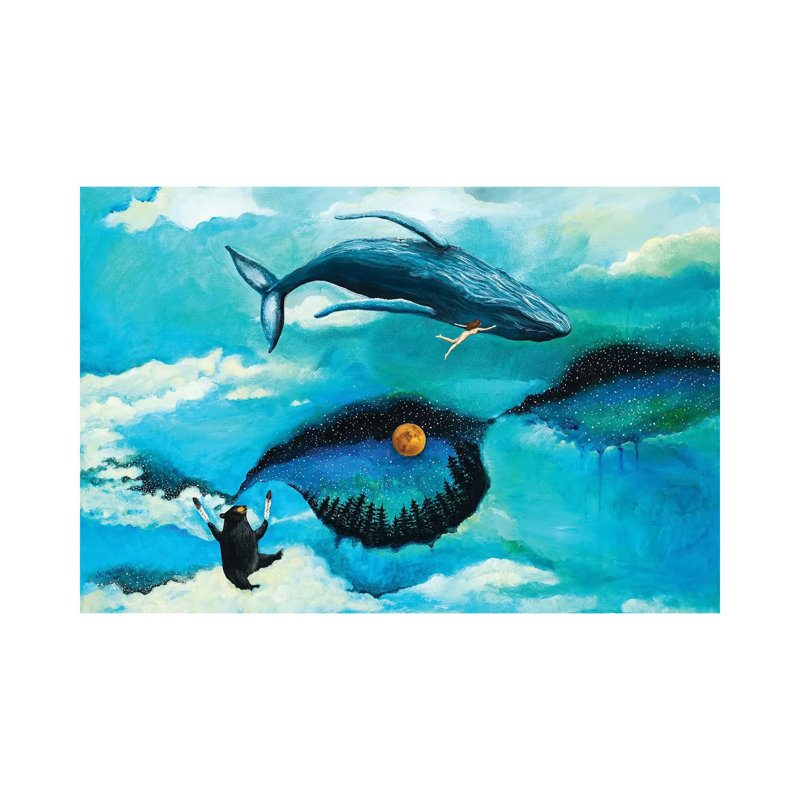 That Summer In Alaska by Jahna Vashti - Wrapped Canvas Painting, 66.04 cm H x 45.72 cm W