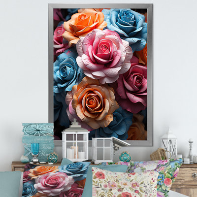 " Abstract Roses Exploded Beauty II "