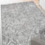 Himalayan Art Damask Area Rug in Silver