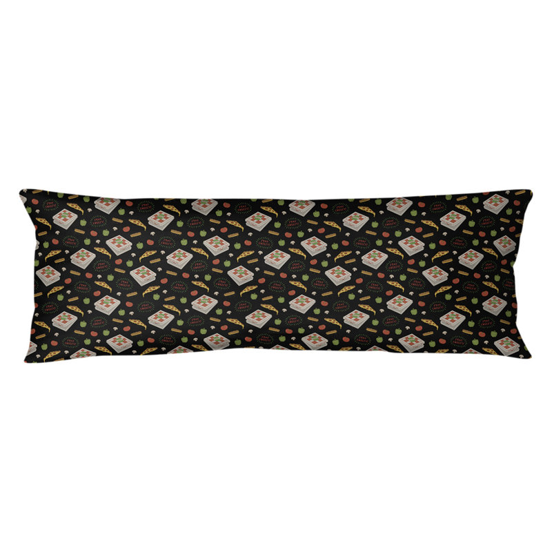 Valerton Polyester Pillow, Black, Valerton