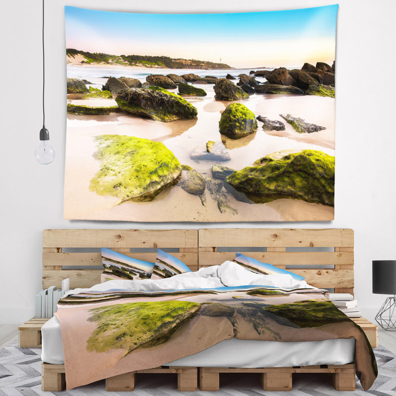 Tapisserie «Seashore Amazing Landscape at Noraha Head», H 32 po x l 39 po