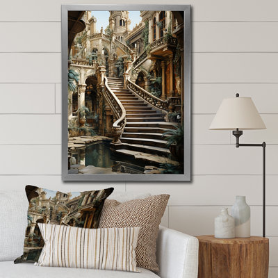 Asloune Castles Royal Refuge Rich I, reproduction d'art sur toile