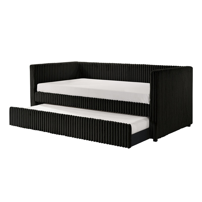 Lit de jour Cody noir, Noir