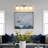 30.7" 4-Light Dimmable Bathroom Vanity Light with Frosted Glass Shades-384108497