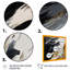 Golden Wave Reflections V - Art mural abstrait grand-87362563-87362560