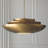 29.5" W x 11.5" H 1-Light Modern Tiered Bowl Pendant in Aged Brass with Real Alabaster Diffuser-124328661