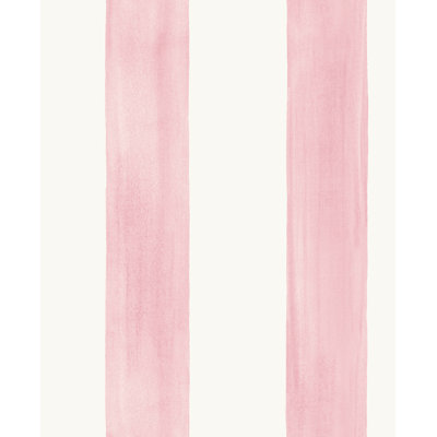 Papier peint à rayures aquarelle Seaetet Monet