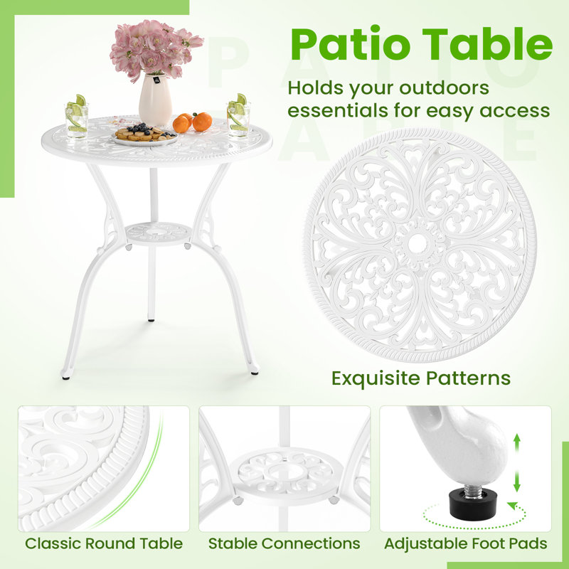 2 - Person Patio Dining Set with Round Table