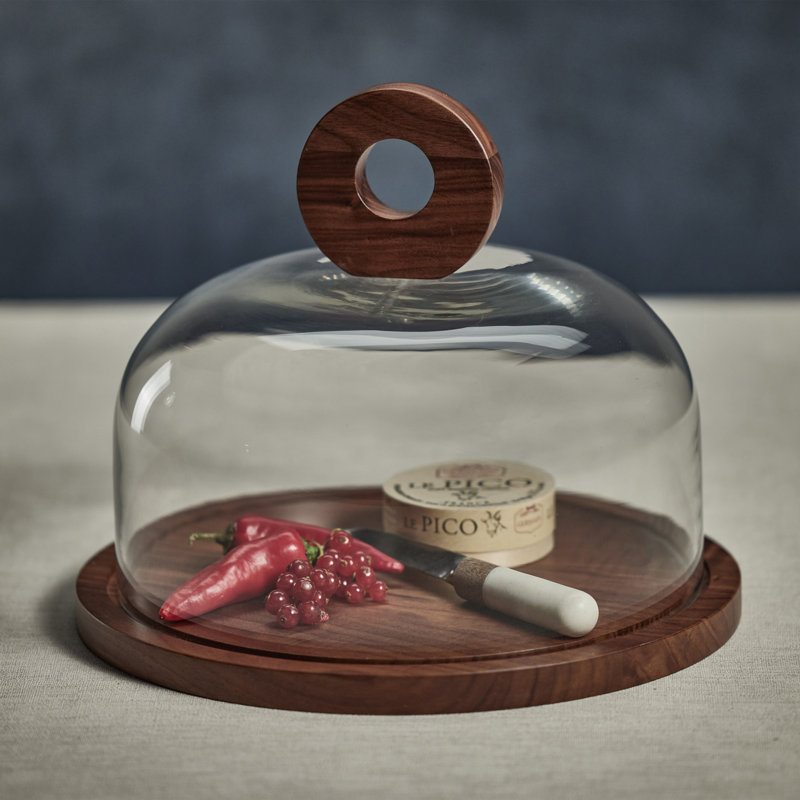 Zodax Walnut Wood Cheese Board