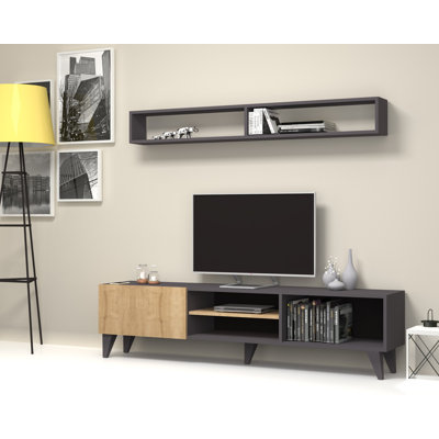 TV-Lowboard Jefferey für TVs bis zu 65"