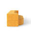 Canapés en mousse jaune peu encombrants, causeuse de style moderne pour la maison et le bureau